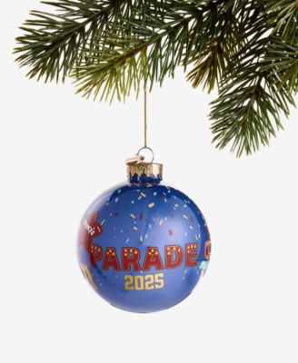 Macy's - Thanksgiving Day Parade 2025 Glass Ball Ornament