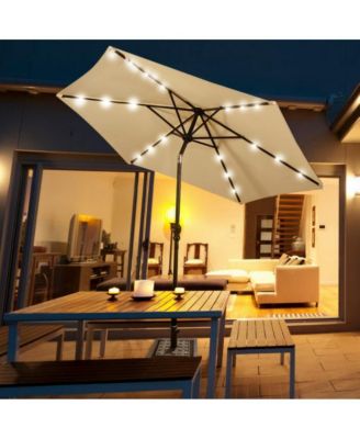 17.5 Inch Heavy Duty Square Umbrella Base Stand of 30 lbs for Outdoor