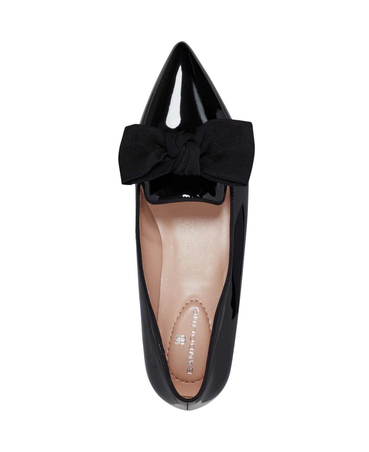 Bandolino Auggie Bow Flat In Black