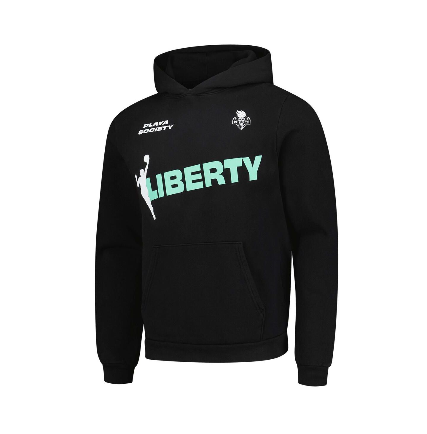 Худи Playa Society Black New York Liberty Team Pullover — фото 3