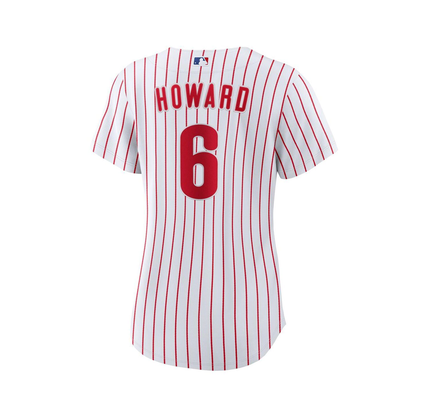 Women's Ryan Howard White Philadelphia Phillies Replica Jersey