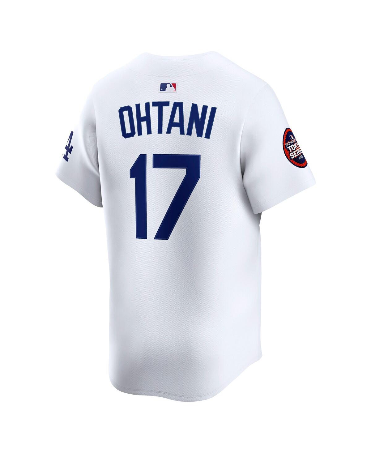 Nike Men's Shohei Ohtani White Los Angeles Dodgers 2025 Mlb World Tour: Tokyo Series Home Limited Player Jersey
