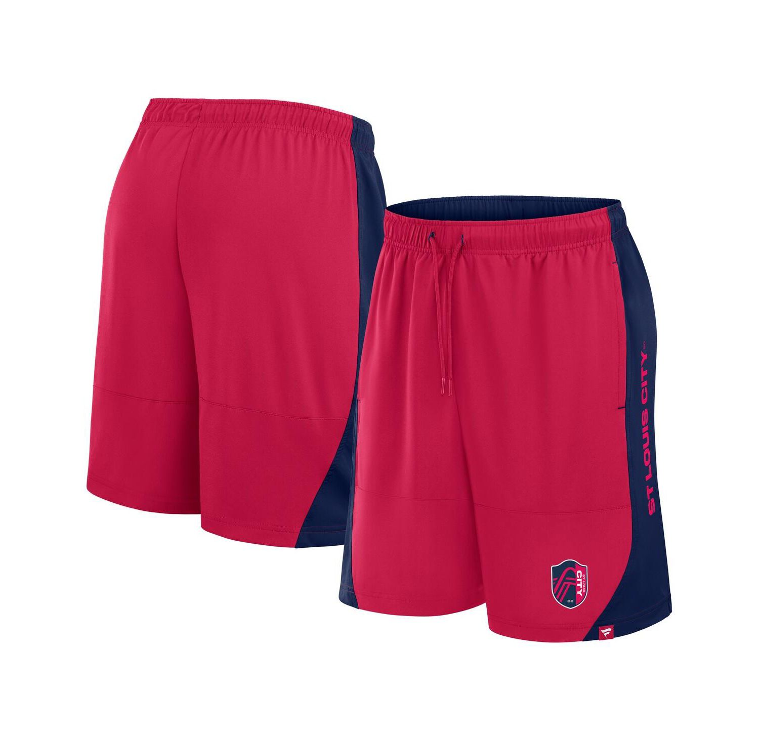 Men's Red St. Louis City SC Throw-In Shorts