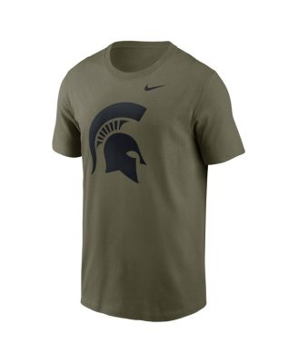 Men's Olive Michigan State Spartans Primetime Logo Performance T-Shirt