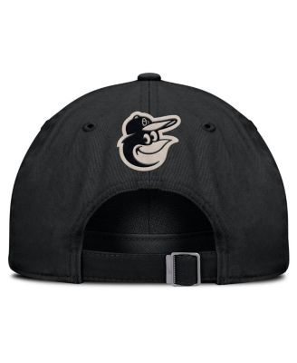 Men's Black Baltimore Orioles Statement Club Adjustable Hat
