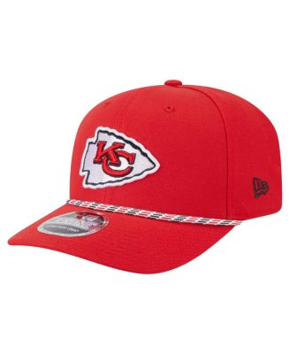 New Era - Men's Red Kansas City Chiefs Gameday Multi Rope 9SEVENTY Stretch-Snap Hat