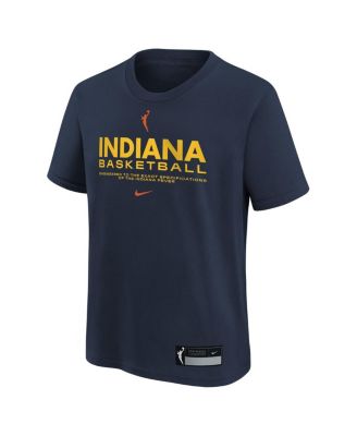 Nike - Big Boys and Girls Navy Indiana Fever Legend Practice Performance T-Shirt