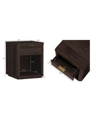 Evelyn 20" 1-Drawer Nightstand
