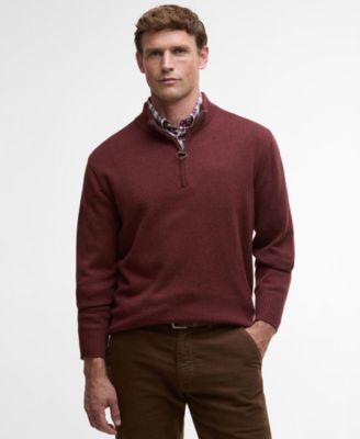 Barbour - Men's Kelson Quarter-Zip Pullover Sweater