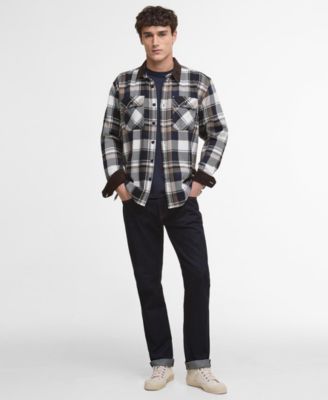 Men's Grasmoor Relaxed Fit Long Sleeve Check Button-Front Shirt