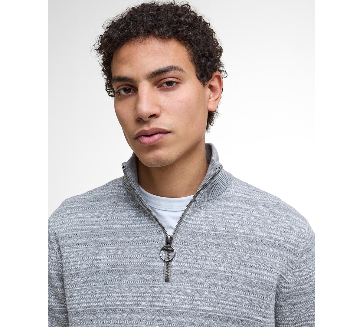 Barbour Men's Dartfield Quarter-Zip Pullover Sweater
