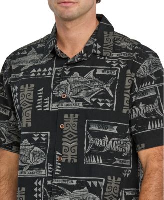 Quiksilver Men's Block Fish Woven Shirt