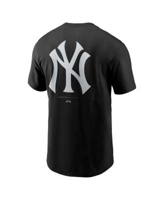 Men's Black New York Yankees Lights Out Bar Loading T-Shirt