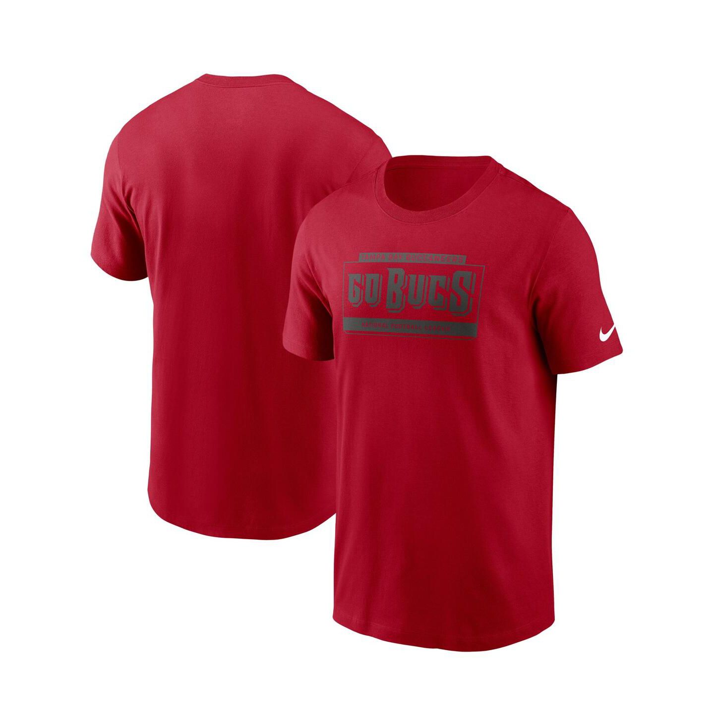 Мужская футболка Nike Red Tampa Bay Buccaneers Primetime Local Essential — фото 1