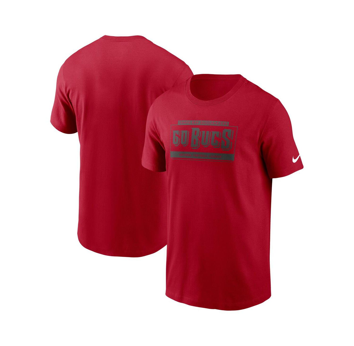 Men's Red Tampa Bay Buccaneers Primetime Local Essential T-Shirt