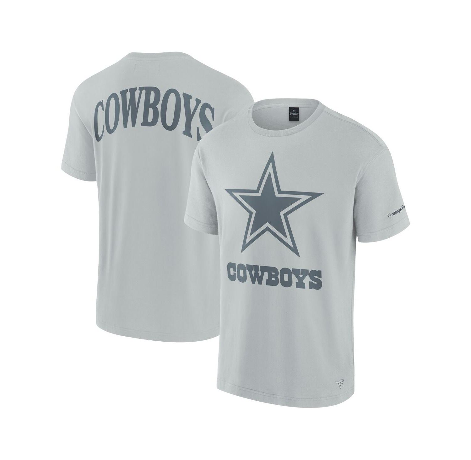 Men's and Women's Gray Dallas Cowboys Elements Iconic T-Shirt