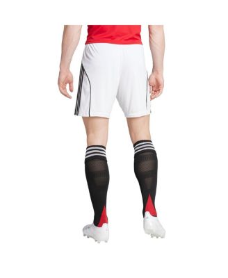 Men's White Manchester United 2025/26 Home AEROREADY Replica Shorts