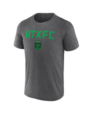 Men's Heather Charcoal Austin FC Drop Kick T-Shirt