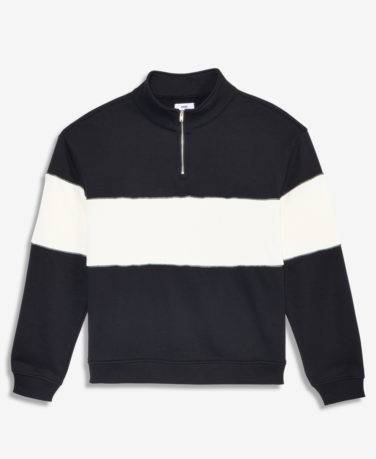 Mode Of One Men's Relaxed-fit Half-zip Sweatshirt, Macy's Exclusive In Multi