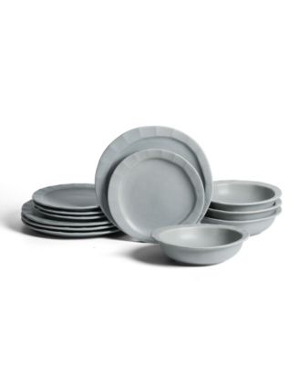 Oasis 12 Pc. Dinnerware Set, Service for 4