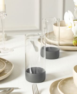 Mirella 16 Pc. Dinnerware & Glassware Set, Service for 4