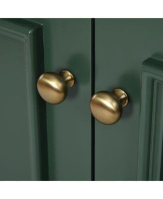 24" Freestanding Vanity with Sink, Silver Handles, Soft-Closing Doors