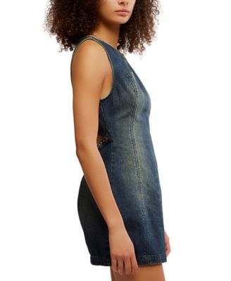 Women's Atlas Cotton Denim Mini Dress