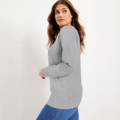 Women's June + Vie Long-Sleeve Crewneck One + Only Tee