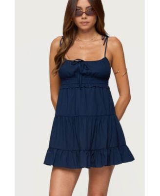 Women's Sontana Ruched Tiered Mini Dress