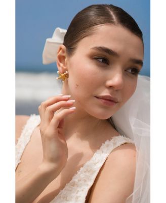 Classicharms Lila Starfish Stud Earrings