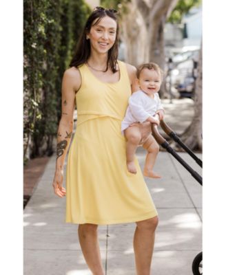 Plus Size Penelope Crossover Nursing Dress