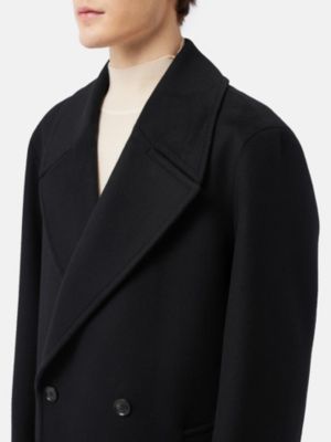 Men's Double-Breasted Cashmere Coat for Men