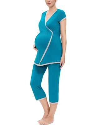 Maternity Cindy Nursing 2-Piece Pajamas Set