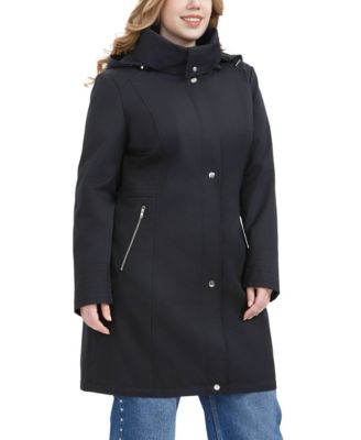 Women's Plus Size Camila Water Resistant Hooded Anorak Coat