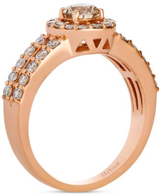 Nude Diamond Ring (1-1/4 ct. t.w.) in 14k Rose Gold