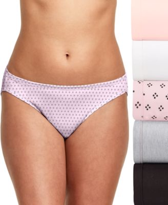 Hanes - Women's 5-Pk. Ultimate ComfortSoft Bikini Underwear