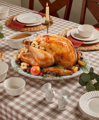 Haven Harvest Dinnerware Collection In White