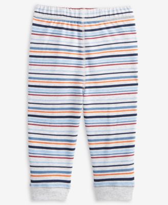 Baby Boys Mix and Match Striped Jogger Pants, Exclusively at Macy's