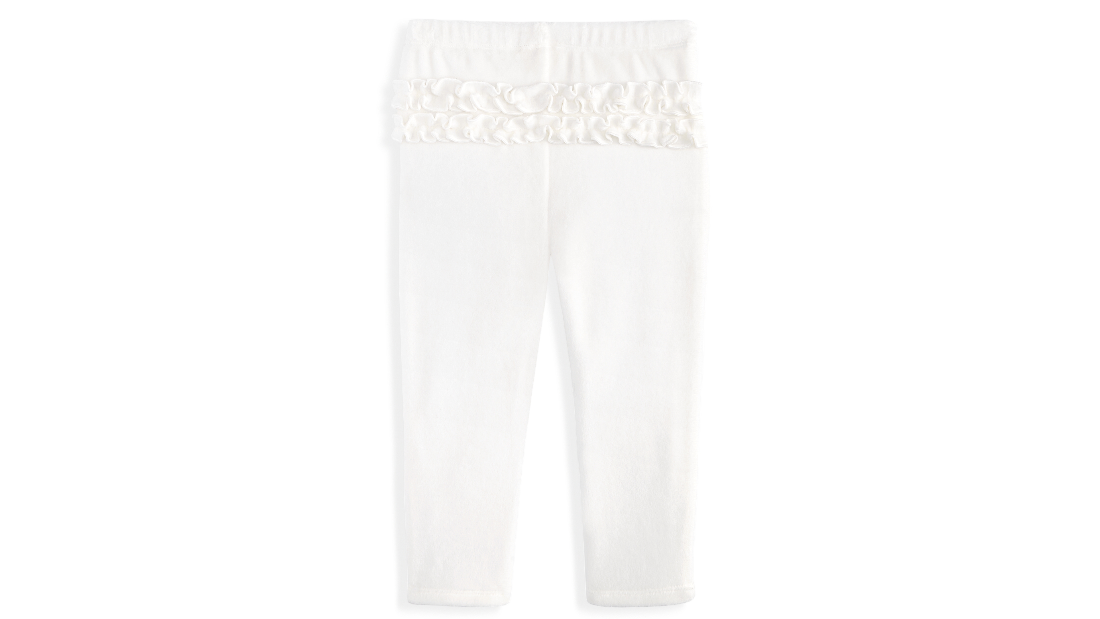 First Impressions Toddler Girls' 2T-4T Mix and Match Velour Ruffle-Back Leggings