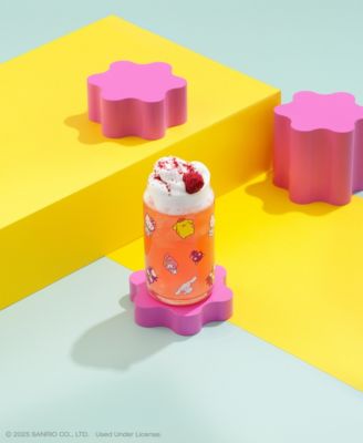 Hello Kitty Friends Character Toss Can Drinking Glasses, Set of 4