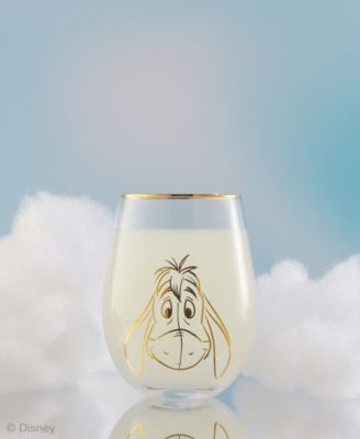 Pooh Spirits Hero Faces Stemless Drinking Glasses, Set of 4