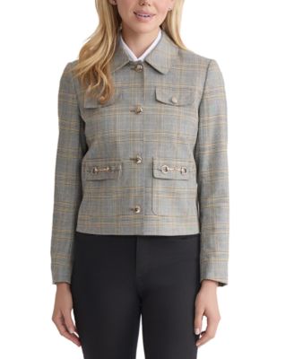 Jones New York - Petite Glen Plaid Jacket