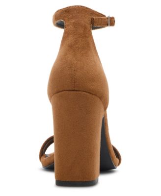 Sasha Two-Piece Block-Heel Dress Sandals