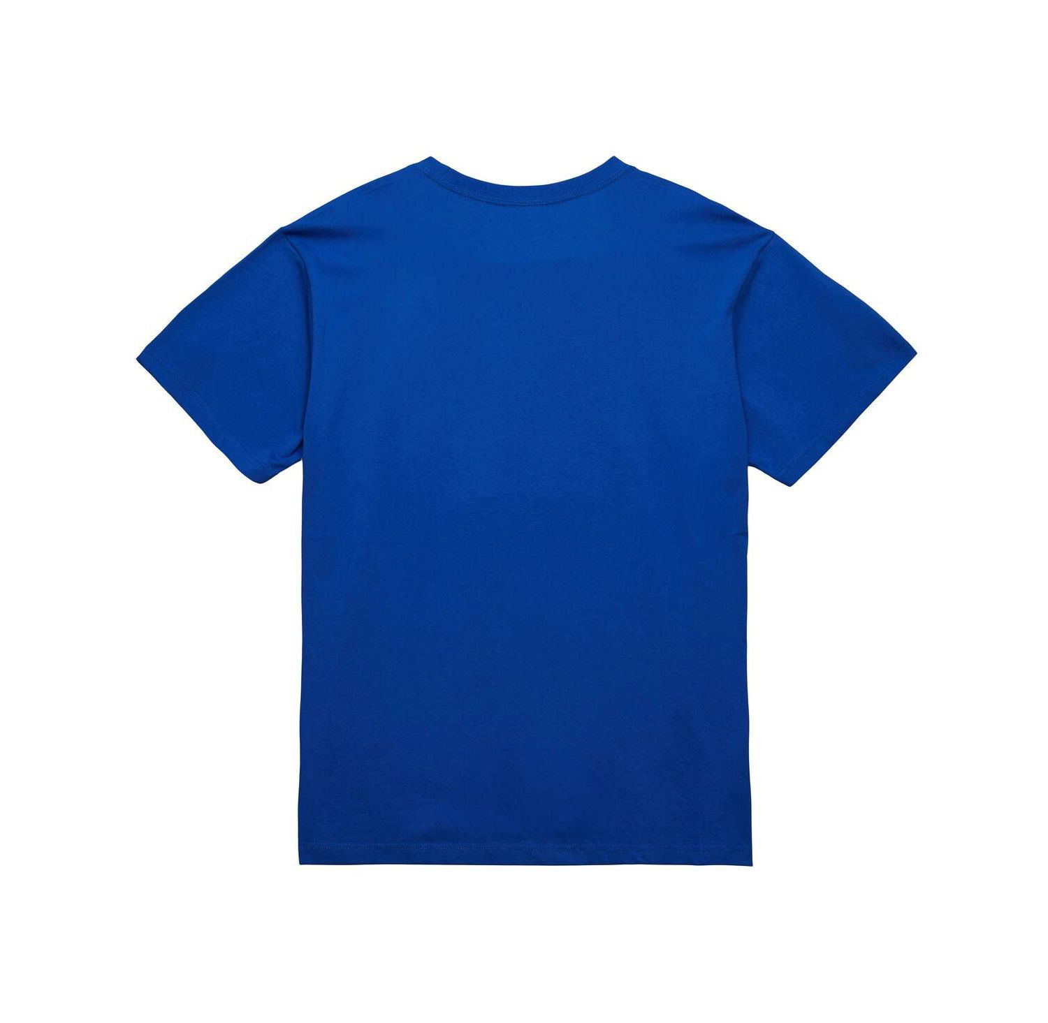 Men's Blue New York Knicks Hardwood Classics Logo T-Shirt