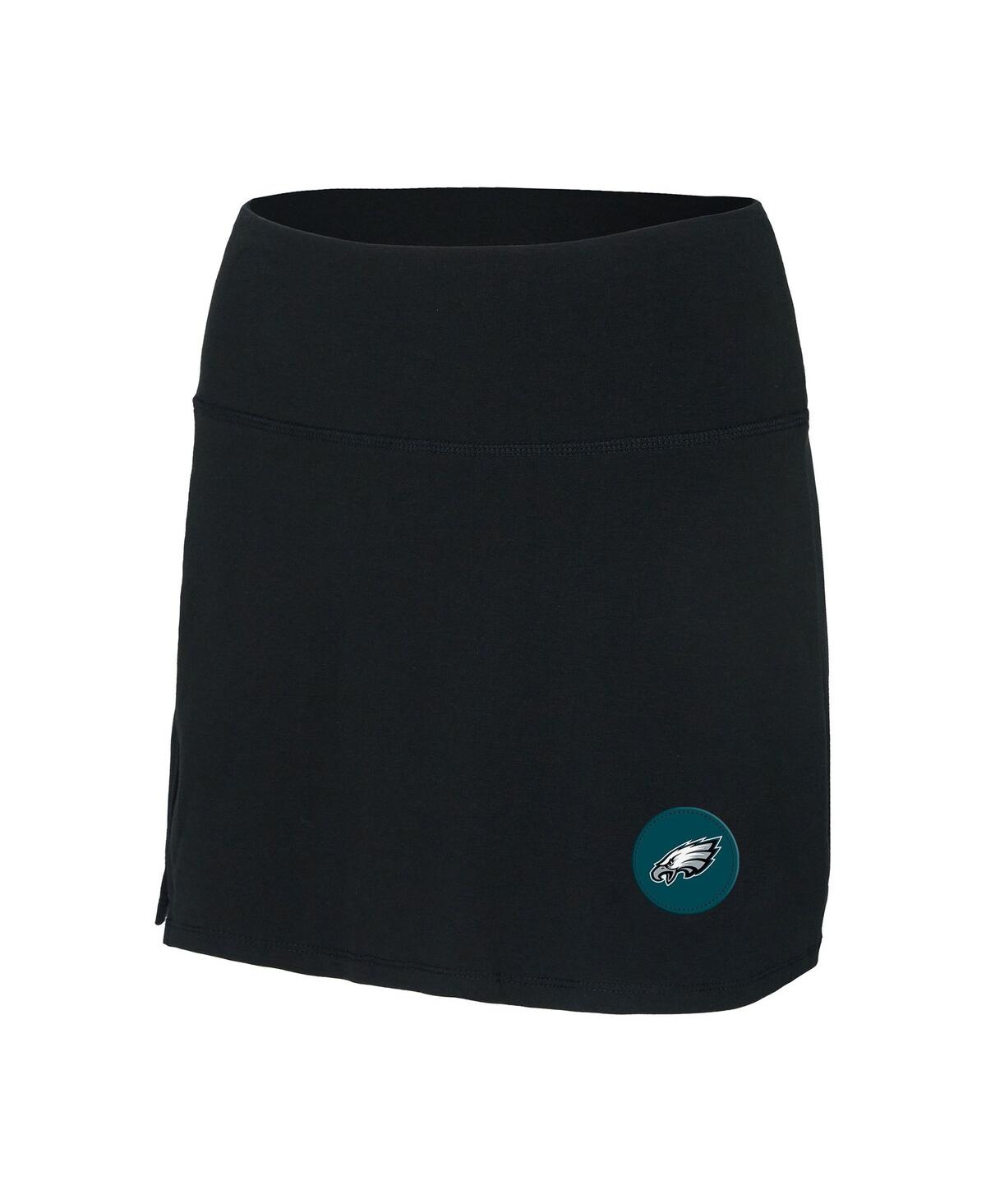 Concepts Sport Women's Black Philadelphia Eagles Plus Size Sport Skort