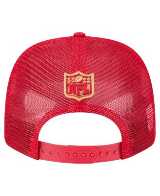 Men's Scarlet San Francisco 49ers Team Collection 9SEVENTY Stretch-Snap Adjustable Hat