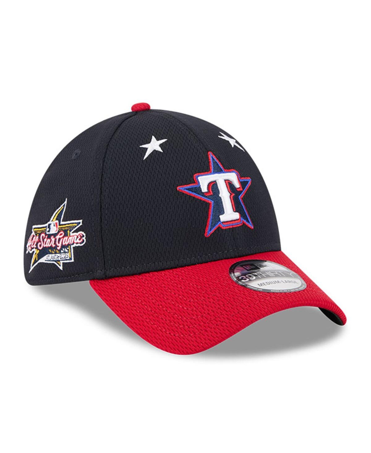 Men's Navy/Red Texas Rangers 2025 Mlb All-Star Game Workout 39THIRTY Flex Hat - Navy, Red