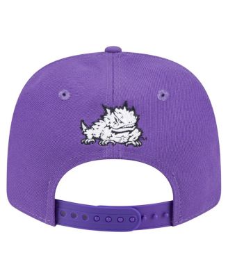 Men's Purple TCU Horned Frogs Team Collective 9SEVENTY Stretch-Snap Adjustable Hat