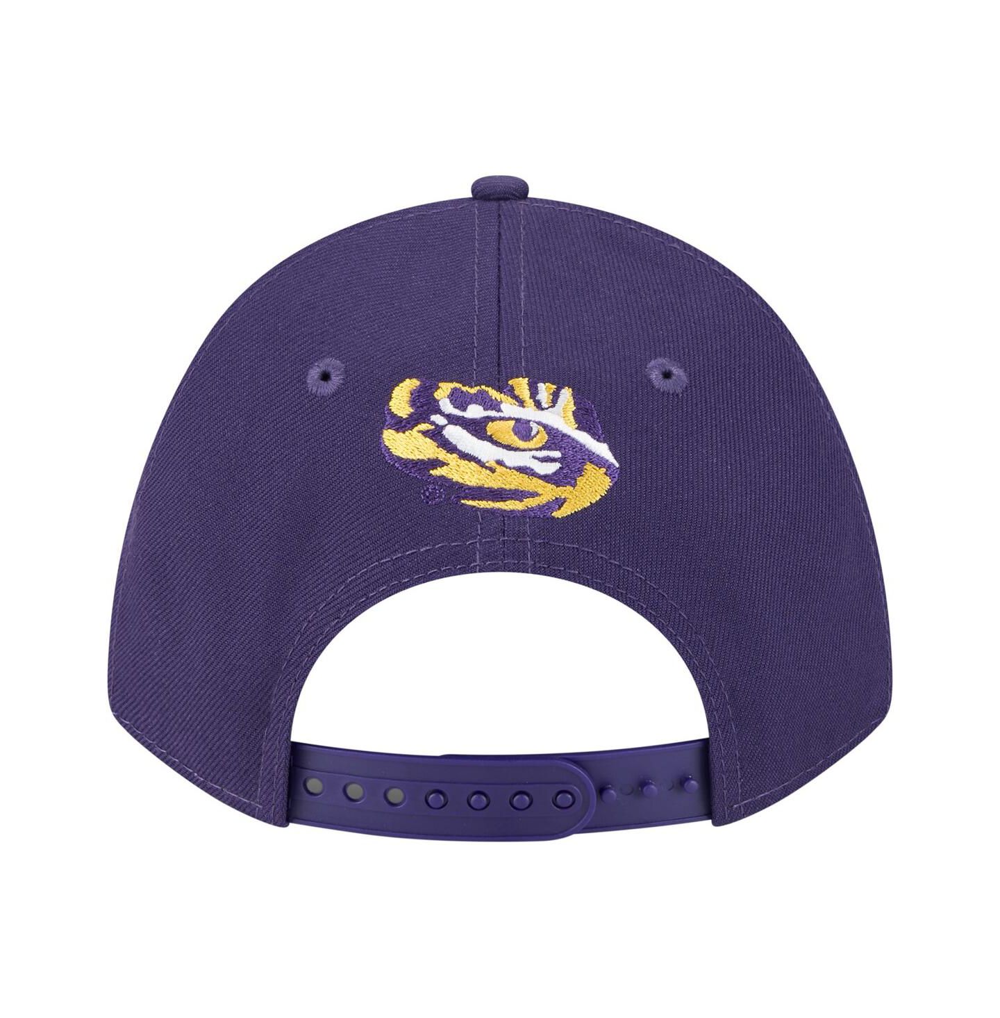 Мужская кепка New Era Purple LSU Tigers Team Collective 9FORTY M-Crown Adjustable Hat — фото 4