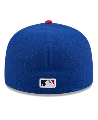 Men's Blue/Red St. Louis Cardinals 2025 MLB All-Star Game Workout Side Patch 59FIFTY Fitted Hat